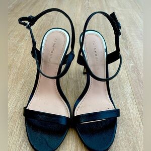 Zara Woman Basic Black High Heel Shoes